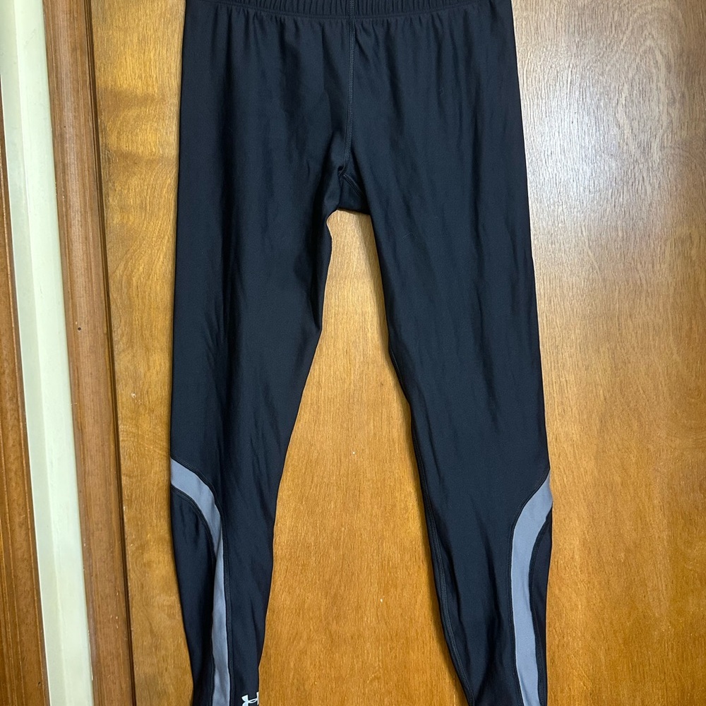 Under Armour Black and Gray Athletic Leggings